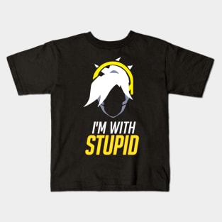 im with stupid mercy Kids T-Shirt